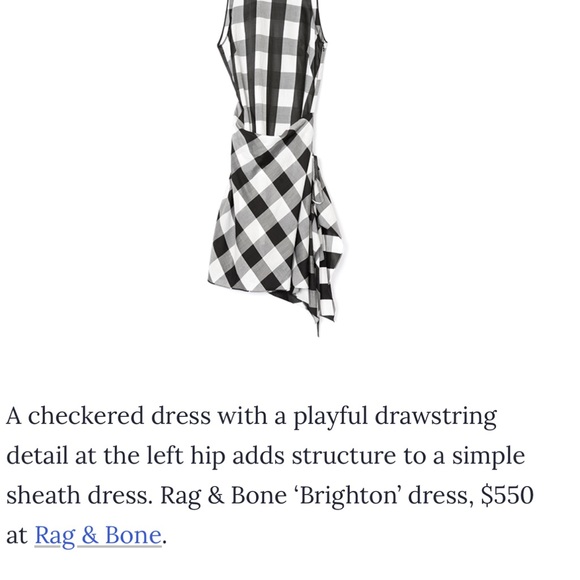 NWT Rag & Bone Brighton Plaid cotton sleeveless Dress - Picture 15 of 16